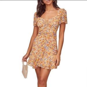 NWT ASTR The Label So Smitten Mini Dress Sz M